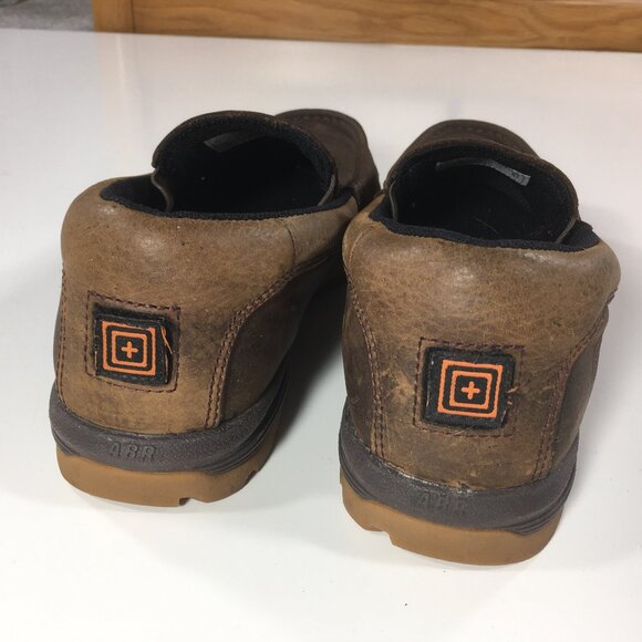 5.11 Tactical CCW Field Ops Slip On Shoes Mens Size 9 Brown Leather main image 9